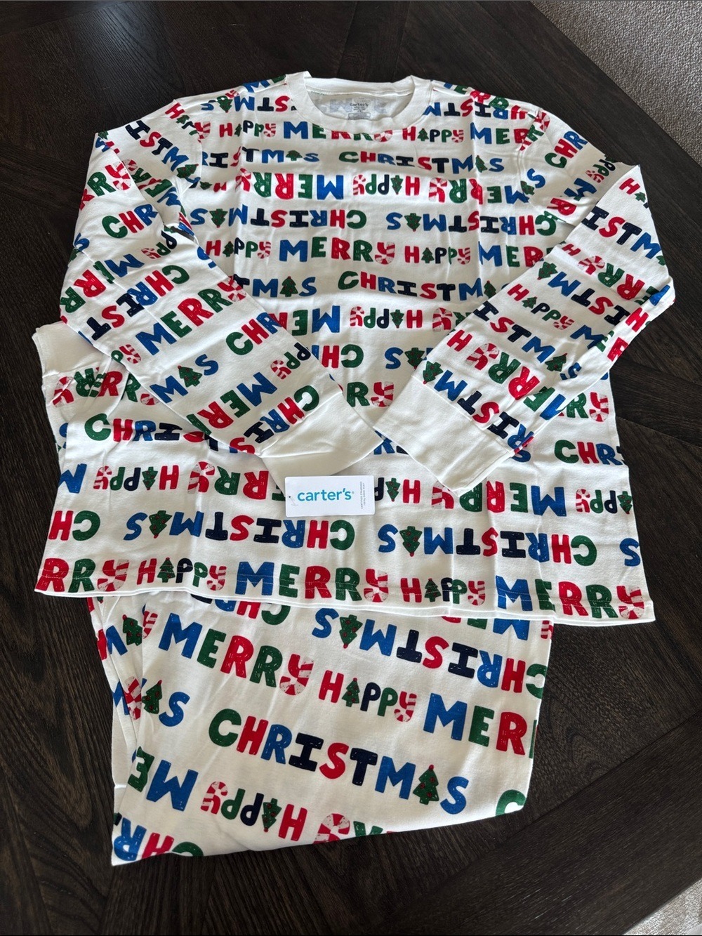 Carter's Adult ‘Merry Christmas' Holiday Pajama Set